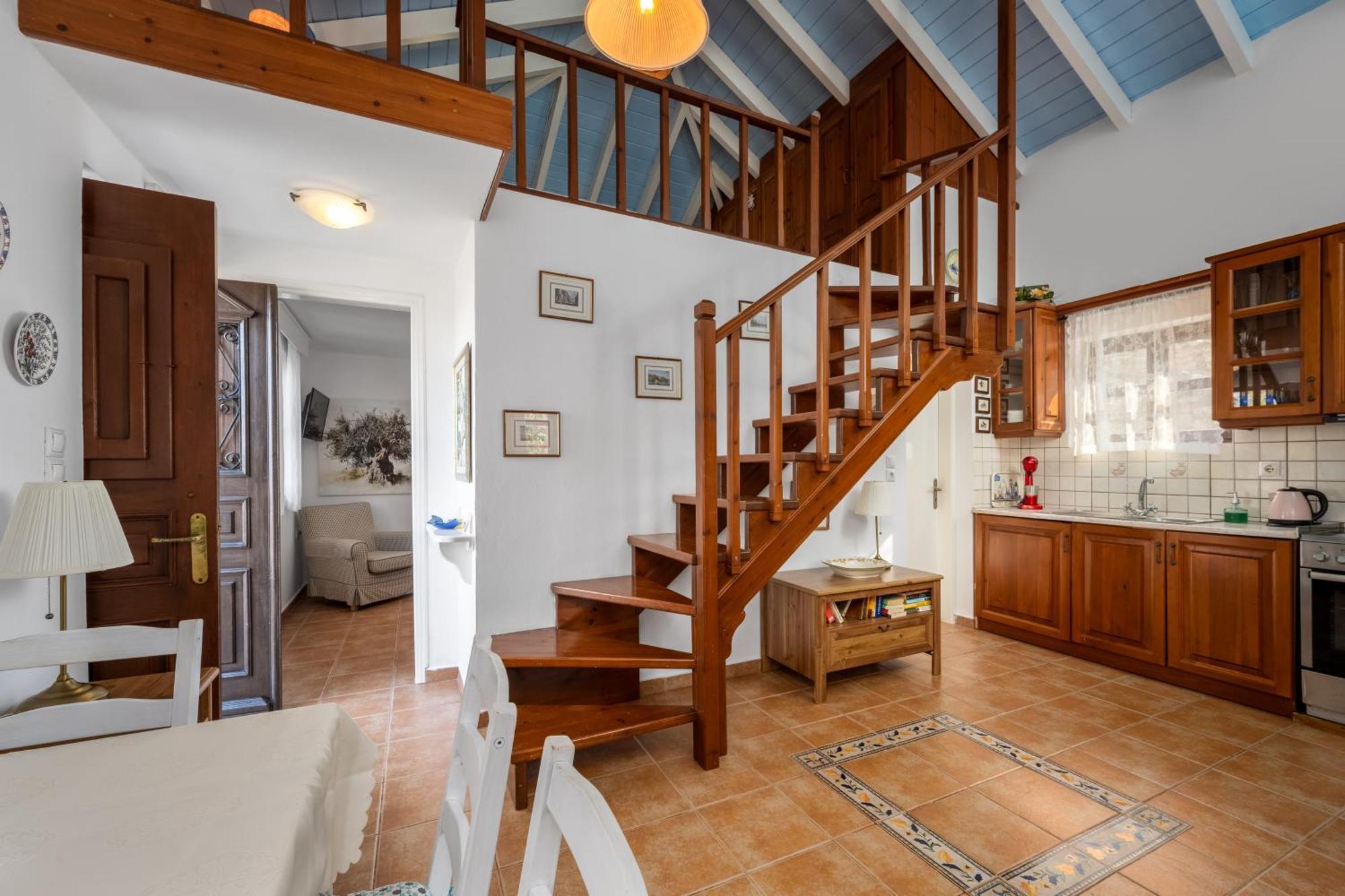 Villa Ftenagia Chalki Town Ngoại thất bức ảnh