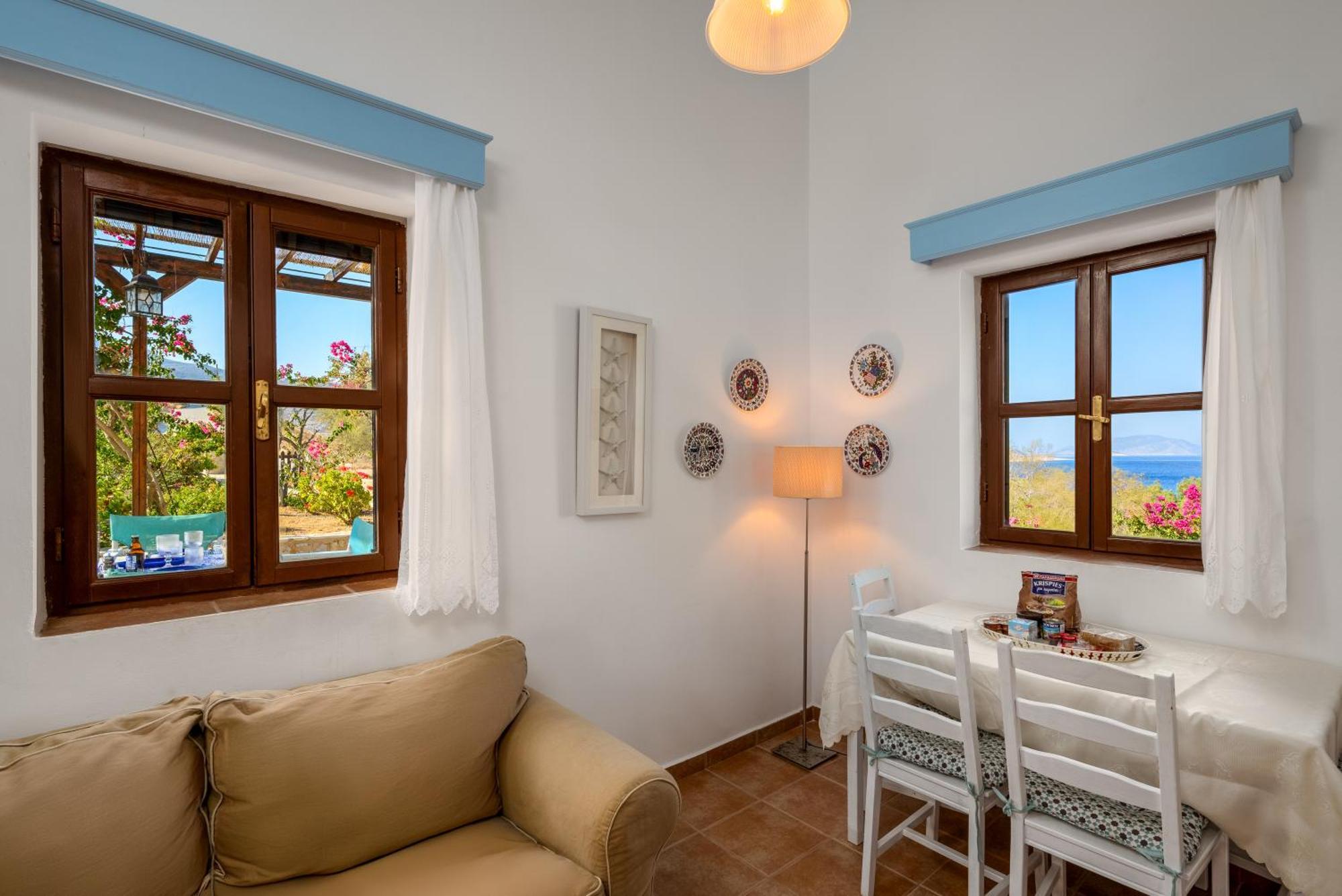 Villa Ftenagia Chalki Town Ngoại thất bức ảnh